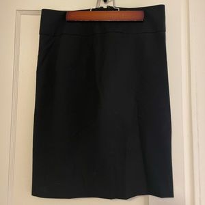 Black pencil skirt